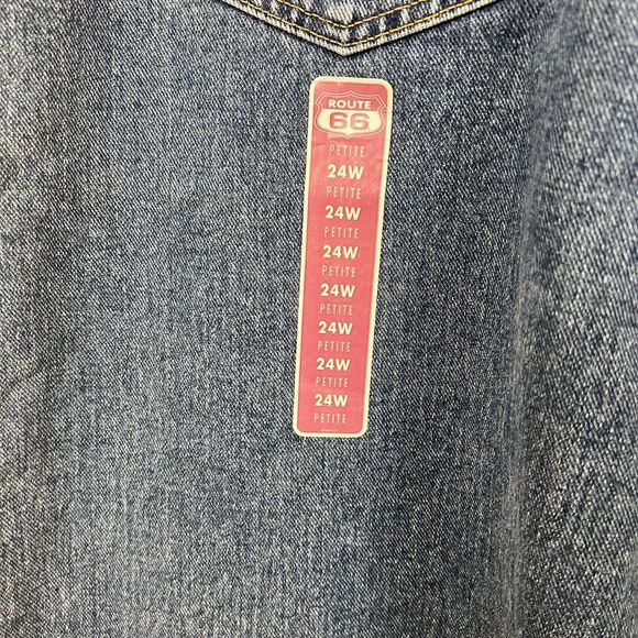 Route 66 Jeans Women’s W 24 Petite Blue Medium Wash Relaxed Fit $120 K - Picture 7 of 16